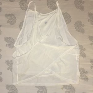 LuluLemon multi-layer yoga tank